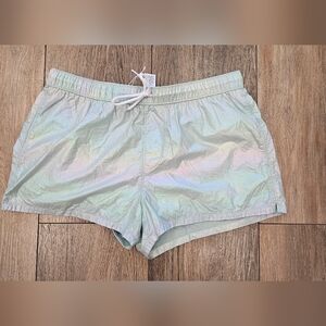 Iridescent, Women's, Shorts, Swim, Workout, Summer, Yoga, Travel, Casual